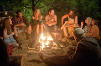 Jennifer Aniston, Malin Akerman, Lauren Ambrose, Paul Rudd, Justin Theroux, Kathryn Hahn and Jordan Peele in "Wanderlust."