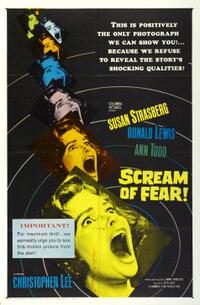 Poster art for "Scream of Fear."