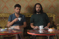 Adam Scott as Jeremy and Paul Rudd as Ned in "Our Idiot Brother."