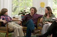 Matthew Mindler as River, Steve Coogan as Dylan and Emily Mortimer as Liz in "Our Idiot Brother."