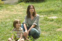 Matthew Mindler as River and Emily Mortimer as Liz in "Our Idiot Brother."