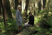 Adelaide Clemens as Ladybird and Kevin Zegers as Simon in "Vampire."