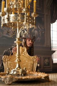 Johnny Depp as Captain Jack Sparrow in "Pirates Of The Caribbean: On Stranger Tides."