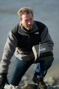 Director Ken Kwapis on the set of "Big Miracle."