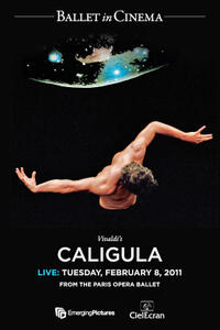Poster art for "Caligua - Paris Opera Ballet."