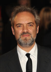 Director Sam Mendes at the Royal world premiere of "Skyfall" in London.