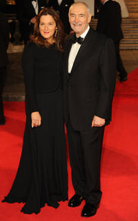 Producer Barbara Broccoli and producer Michael G. Wilson at the Royal world premiere of "Skyfall" in London.
