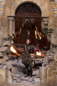 Orlando Bloom as Duke of Buckingham in "The Three Musketeers."