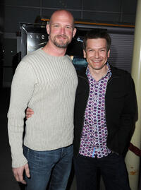 Screenwriter Todd Farmer and director Patrick Lussier at the California premiere of "Drive Angry."