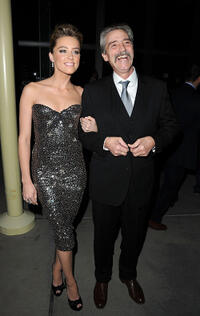 Amber Heard and David Heard at the California premiere of "Drive Angry."