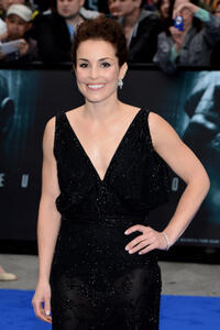 Noomi Rapace at the World premiere of "Prometheus" in England.