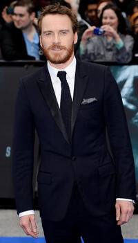 Michael Fassbender at the World premiere of "Prometheus" in England.