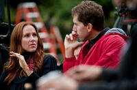 Producer Sarah Siegel-Magness and director John Schultz on the set of "Judy Moody and the Not Bummer Summer."