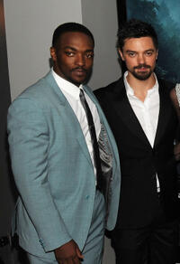 Anthony Mackie and Dominic Cooper at the New York premiere of "Abraham Lincoln: Vampire Hunter."