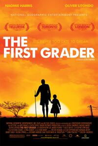 Poster art for "The First Grader."