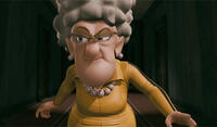 Granny voiced by Glenn Close in "Hoodwinked Too! Hood vs. Evil."