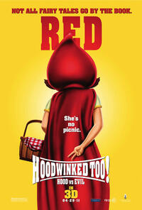 Poster art for "Hoodwinked Too! Hood vs. Evil."