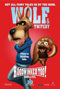 Poster art for "Hoodwinked Too! Hood vs. Evil."