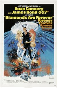 Poster art for "Diamond Are Forever."