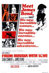 Poster art for "From Russia With Love."