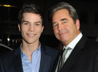Nick Krause and Beau Bridges at the California premiere of "The Descendants."