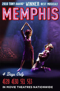 Poster art for "Memphis Broadway Musical."
