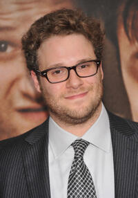 Seth Rogen at the New York premiere of "50/50."