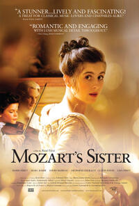 Poster art for "Mozart's Sister."