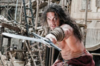 Jason Momoa as Conan in "Conan the Barbarian."