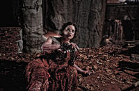 Rachel Nichols as Tamara in "Conan the Barbarian."