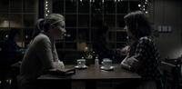Dr Sheppard (Joey Lauren Adams) and Emily (Olesya Rulin) in "Apart."