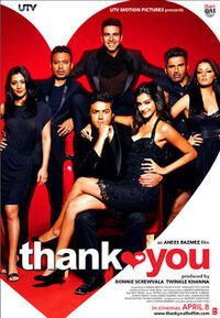 Poster art for "Thank You."