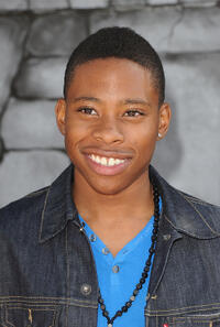 Carlon Jeffery at the California premiere of "Puss in Boots."