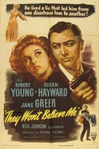 Poster art for "They Won't Believe Me."