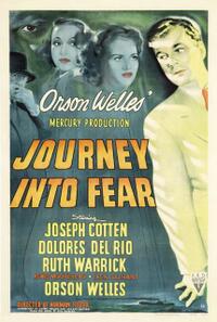 Poster art for "Journey Into Fear."