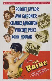 Poster art for "The Bribe."