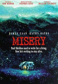 Poster art for "Misery."