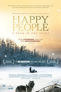Poster art for "Happy People: A Year in the Taiga."