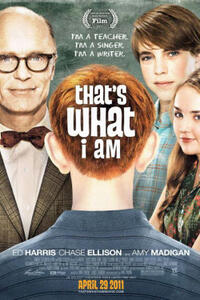 Poster art for "That's What I Am."