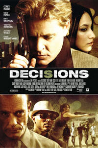 Poster art for "Decisions."