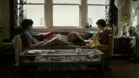 Hamish Linklater as Jason and Miranda July as Sophie in "The Future."