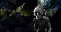 Gollum voiced by Andy Serkis in "The Hobbit: An Unexpected Journey."