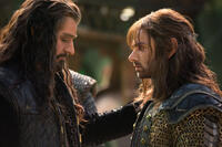 Richard Armitage as Thorin and Aidan Turner as Kili in "The Hobbit: The Battle of the Five Armies."