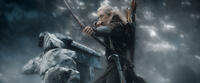 Orlando Bloom as Legolas in "The Hobbit: The Battle of the Five Armies."