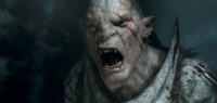 Manu Bennett as Azog in "The Hobbit: The Battle of the Five Armies."