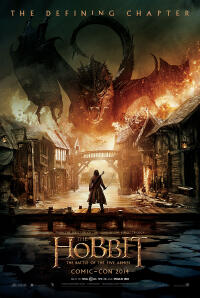 Poster art for "The Hobbit: The Battle of the Five Armies."