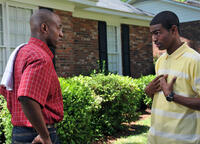 Ken Bevel as Nathan Hayes and Donald Howze as Derrick in "Courageous."