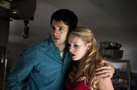 Nicholas D'agosto as Sam and Emma Bell as Molly in "Final Destination 5."