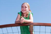 Cozi Zuehlsdorff as Hazel Haskett in "Dolphin Tale."