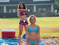 Alyssa Diaz as Maya and Sara Paxton as Sara in "Shark Night."